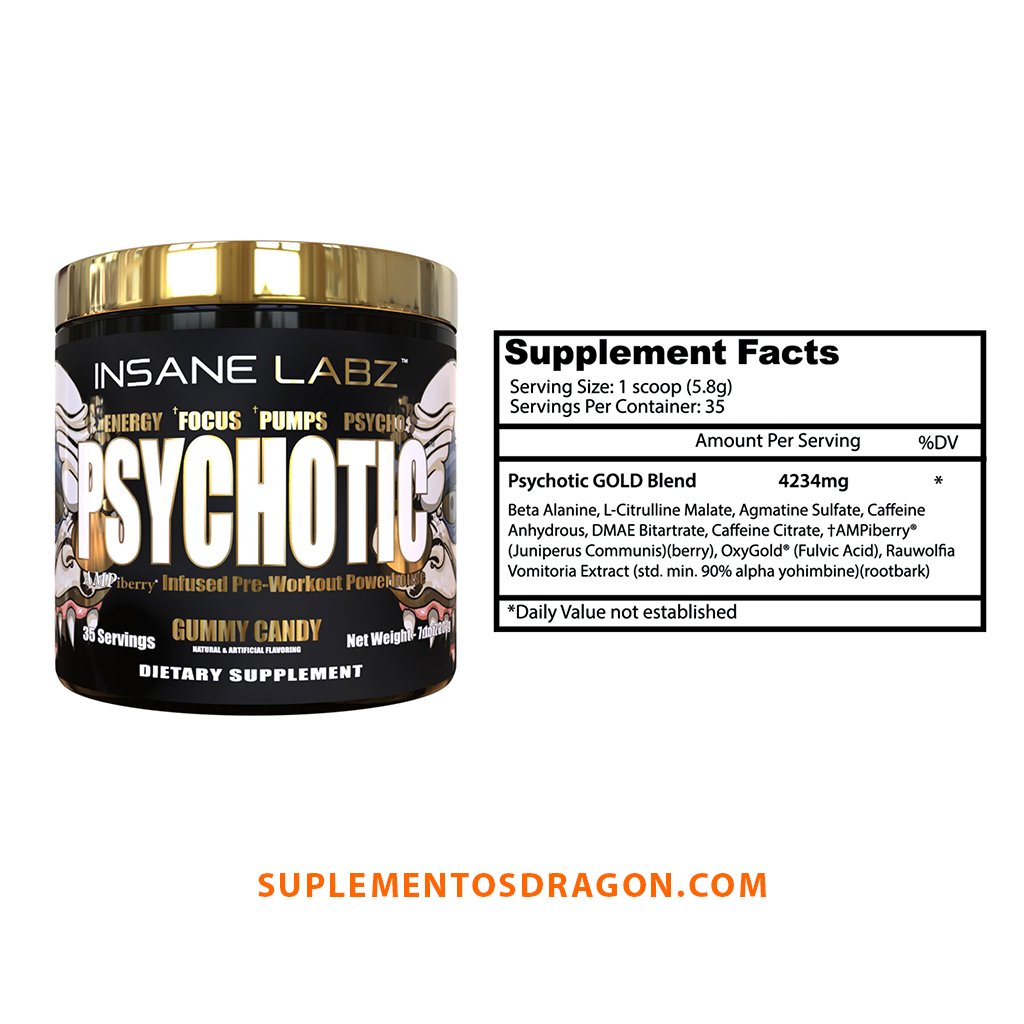 PSYCHOTIC GOLD - 35 SERVICIOS