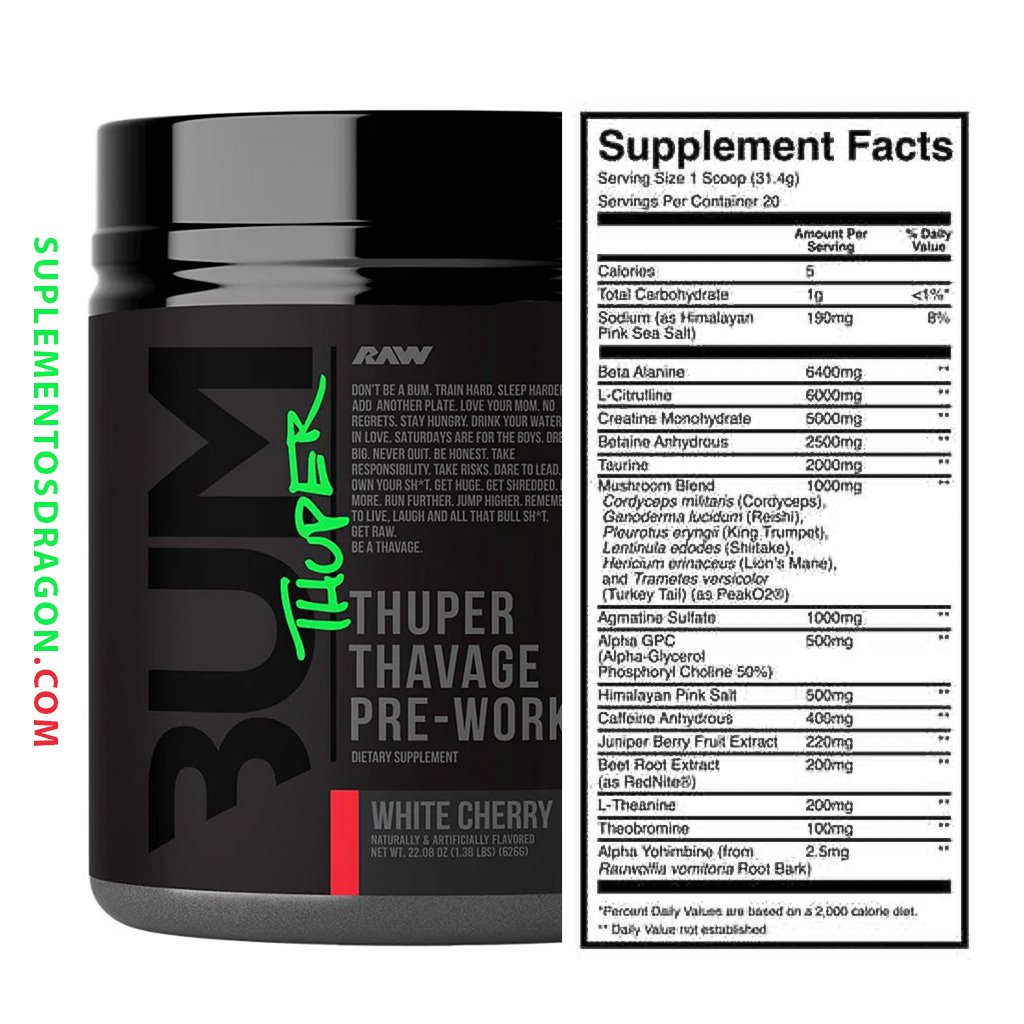 THUPER THAVAGE PWO - 20 SERVICIOS