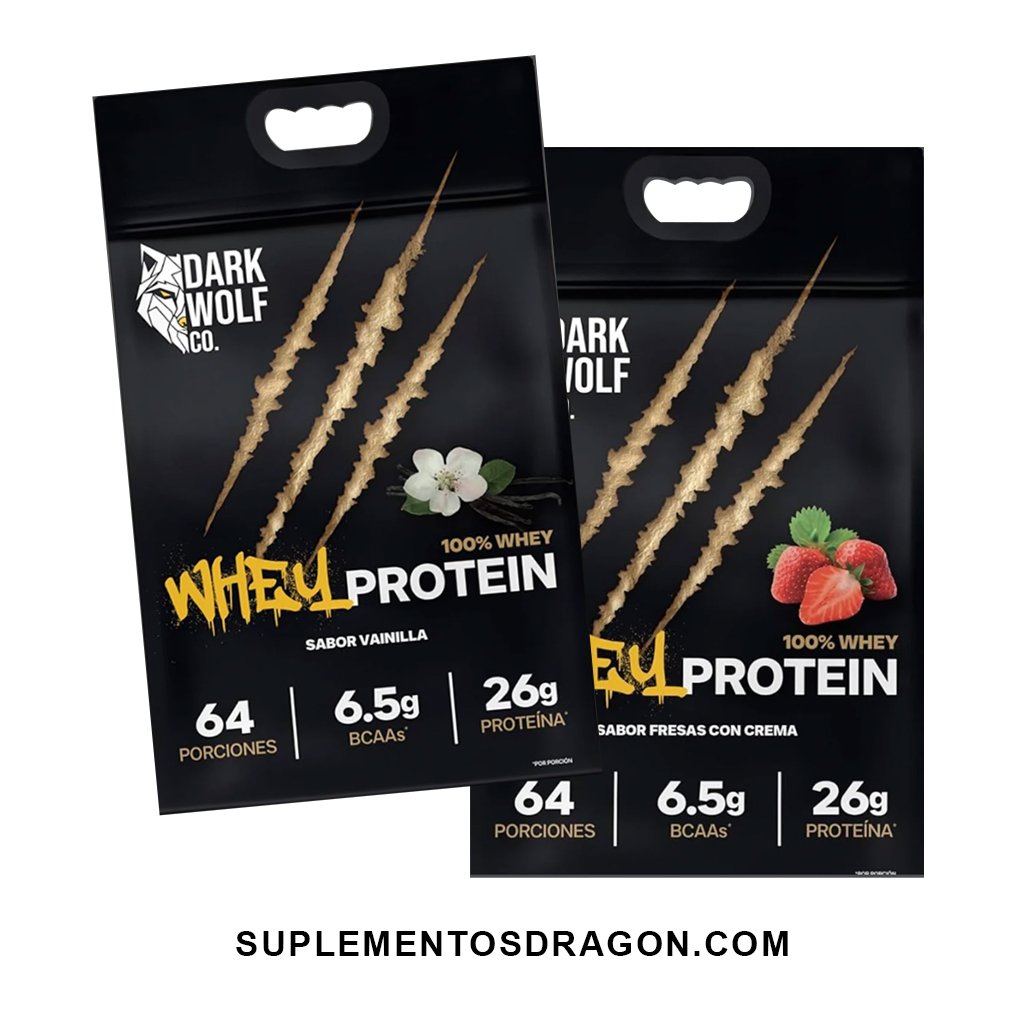 PROTEINA DARK WOLF - 64 PORCIONES 5 LBS