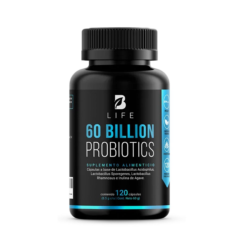 60 BILLONES DE PROBIÓTICOS - 120 CAPS 500 MG - Image 2