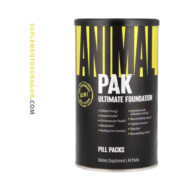 ANIMAL PAK - 44 PAQUETES 8 PASTILLAS
