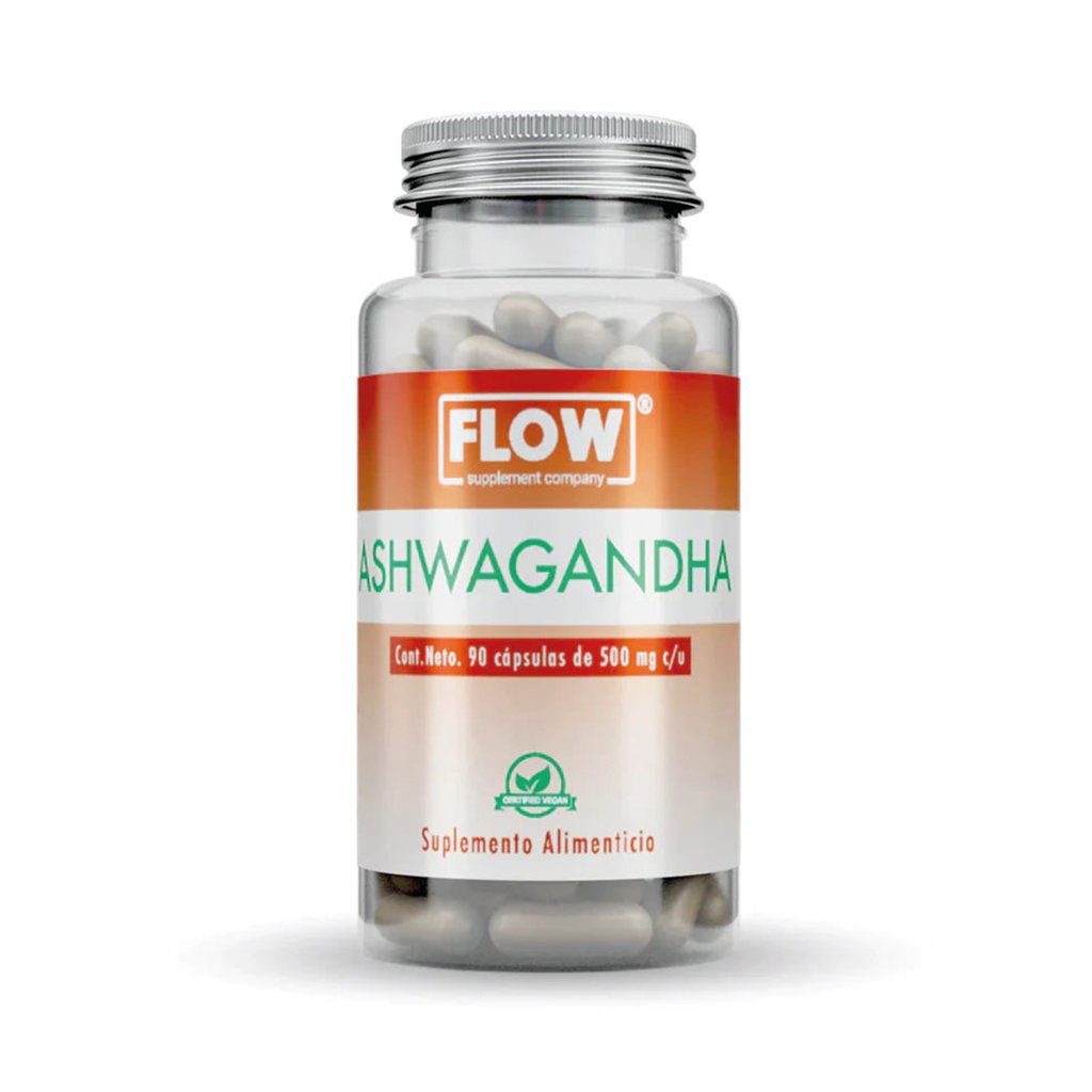 ASHWAGANDHA FLOW - 90 CÁPSULAS DE 500 MG C/U - Image 2