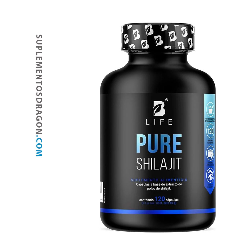 BLIFE SHILAJIT - EXTRACTO DE SHILAJIT EN POLVO 120 CAPS 500 MG