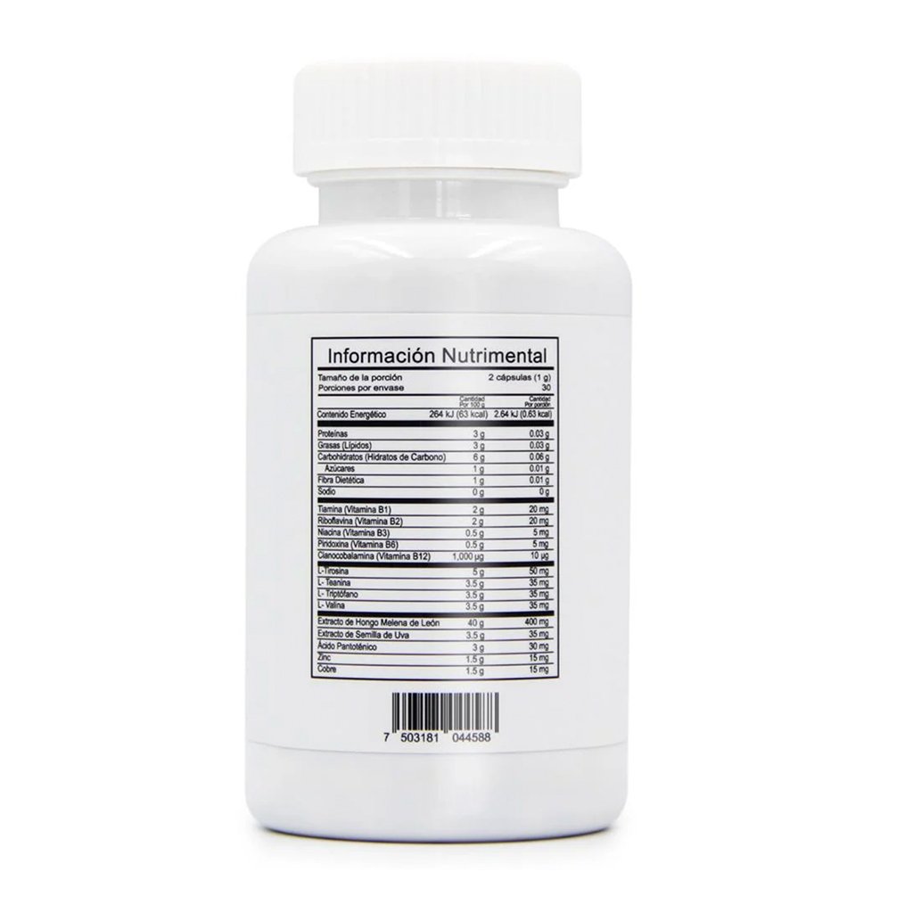 BRAINOR NOOTRÓPICO - 60 CAPS - Image 3