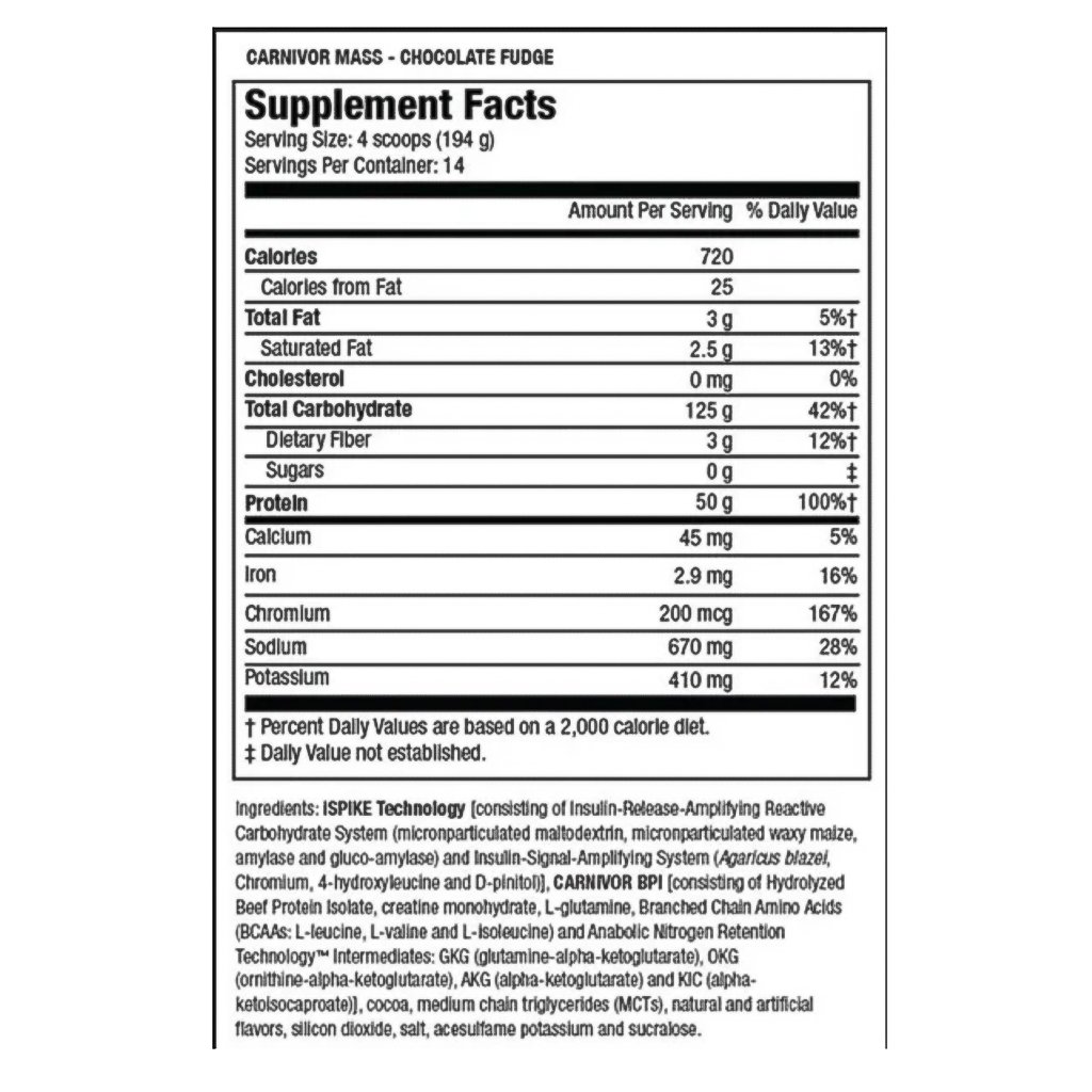 CARNIVOR MASS - 6 LBS - Image 3