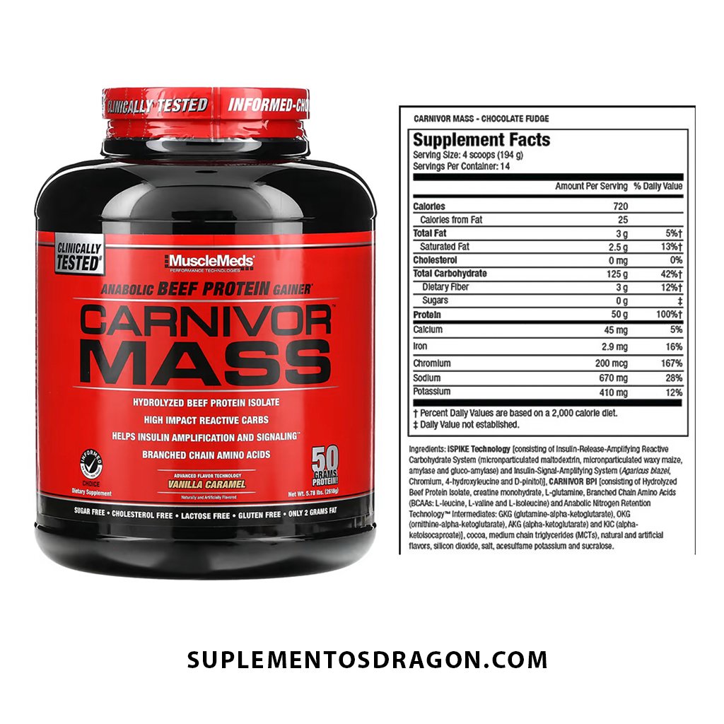 CARNIVOR MASS - 6 LBS