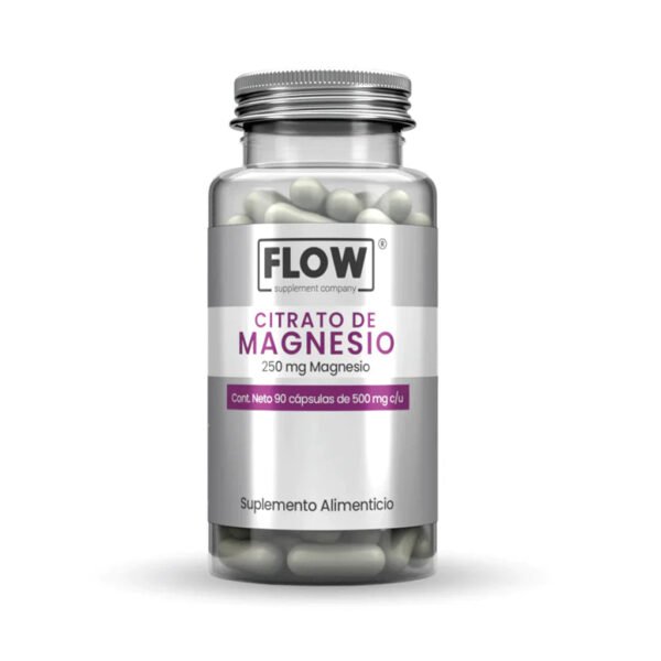 CITRATO DE MAGNESIO FLOW - 90 CÁPSULAS / 500 MG. - Image 2