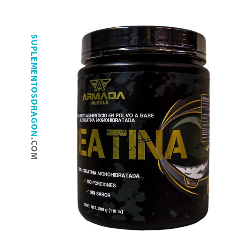 CREATINA ARMADA - 500 GRAMOS (100 SERVICIOS)