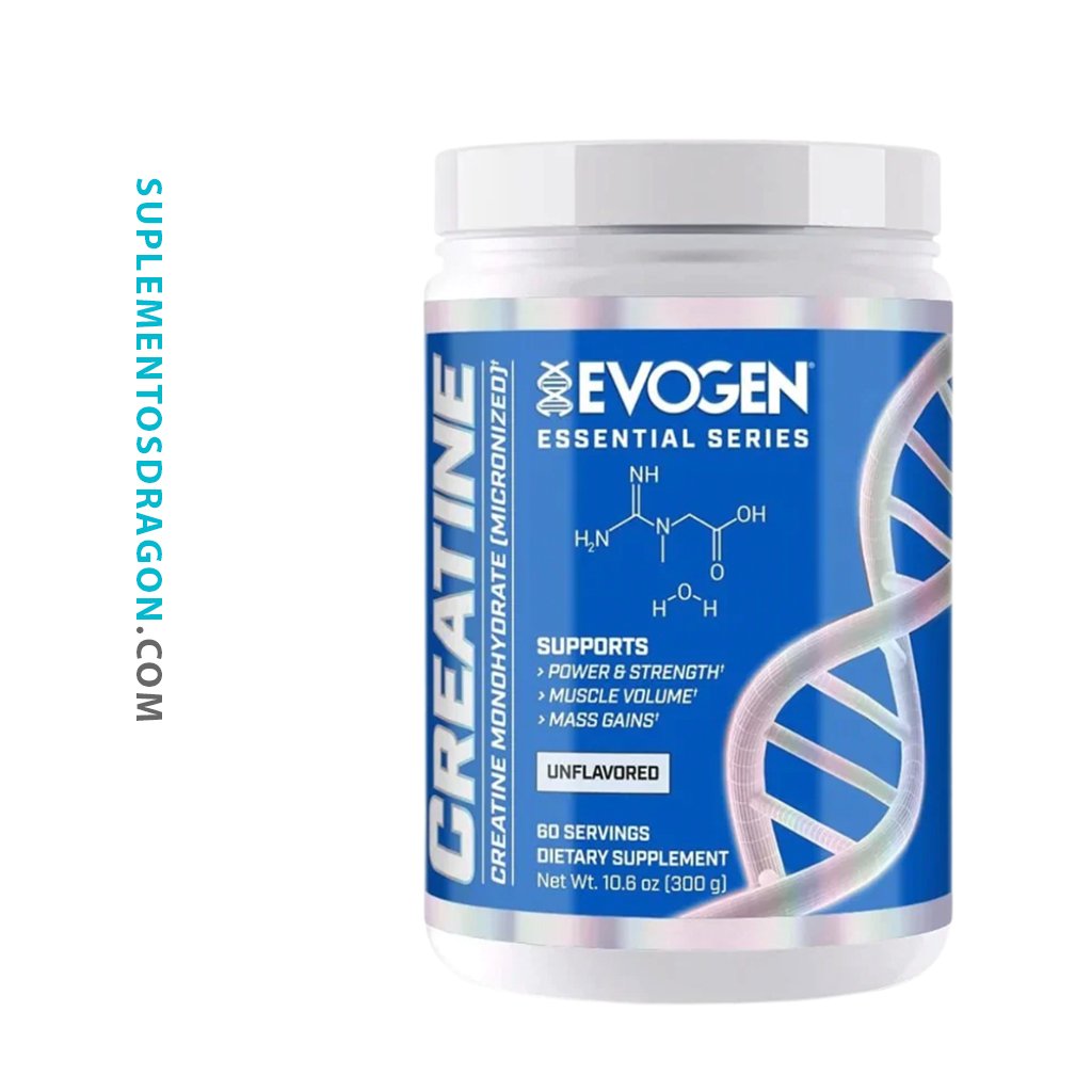CREATINA EVOGEN - 300 GR SIN SABOR