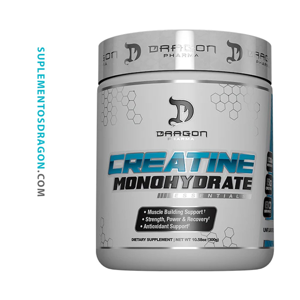 CREATINA MONOHIDRATADA DRAGON - 300 GRS