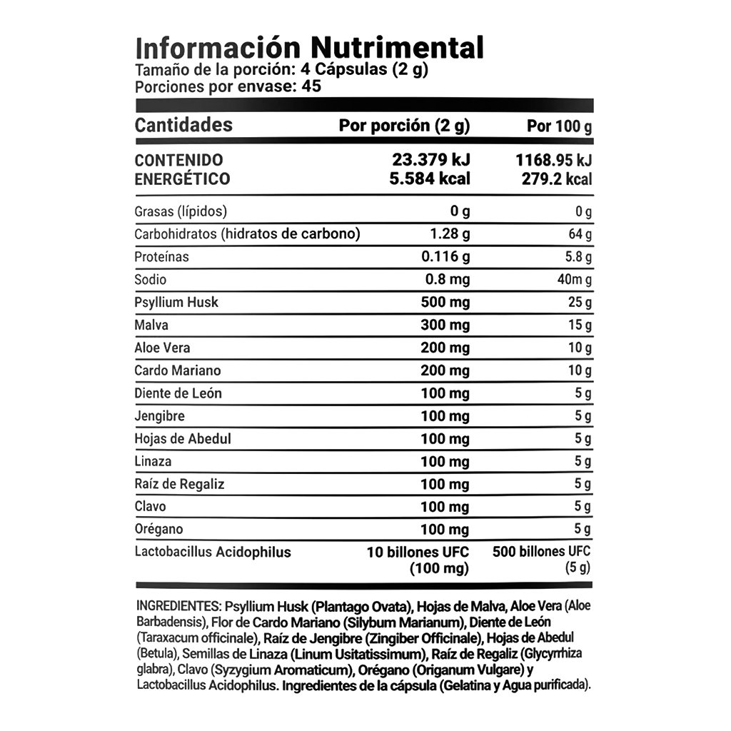 DTOX BLEND - 180 CÁPSULAS - Image 3