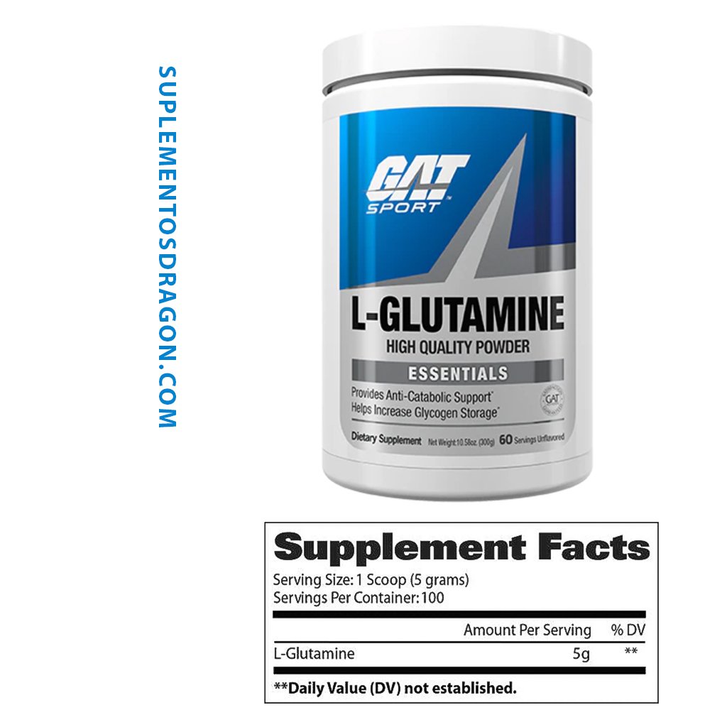 GLUTAMINA GAT - 300 grs