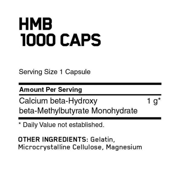 HMB 1000 - 90 CAPS - Image 3