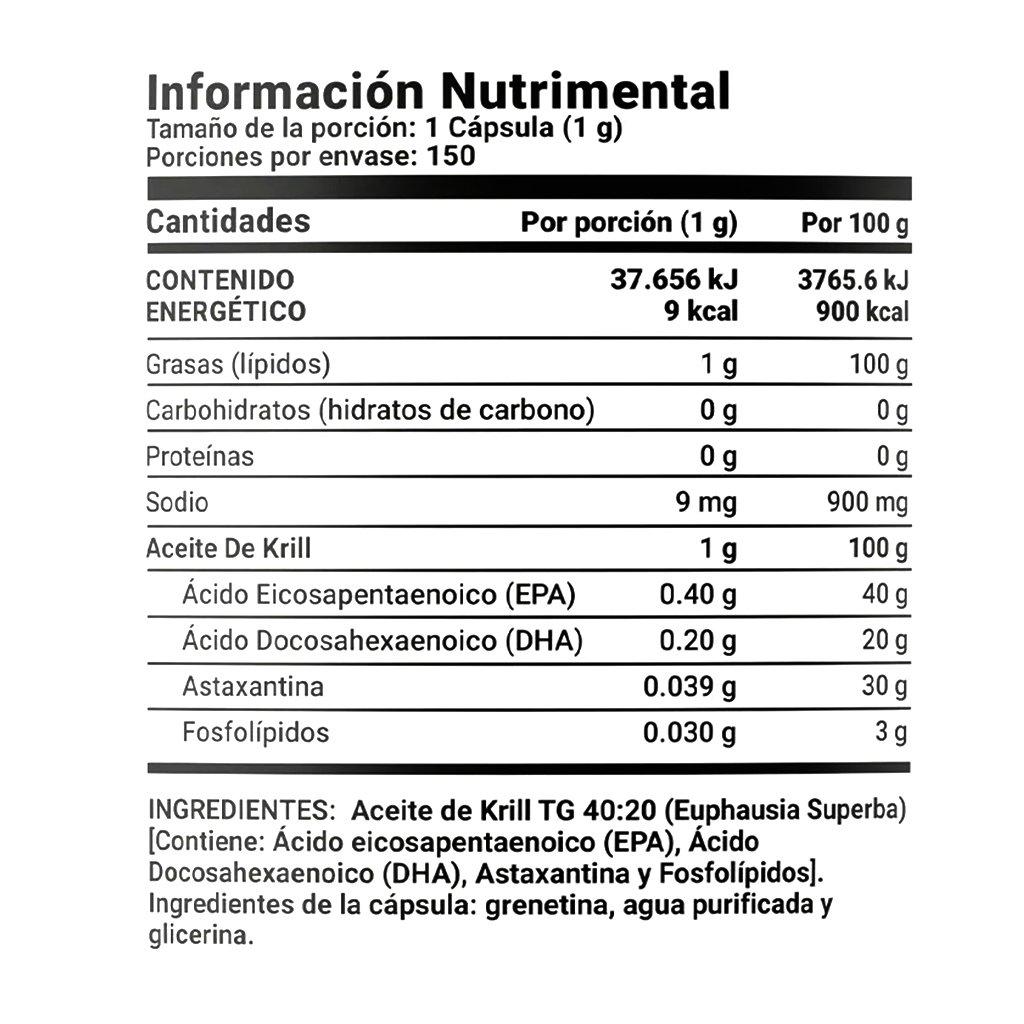 ICELANDIC KRILL OIL - 150 CÁPSULAS - Image 3