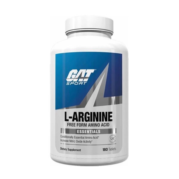 L - ARGININA GAT - 180 TABLETAS - Image 2