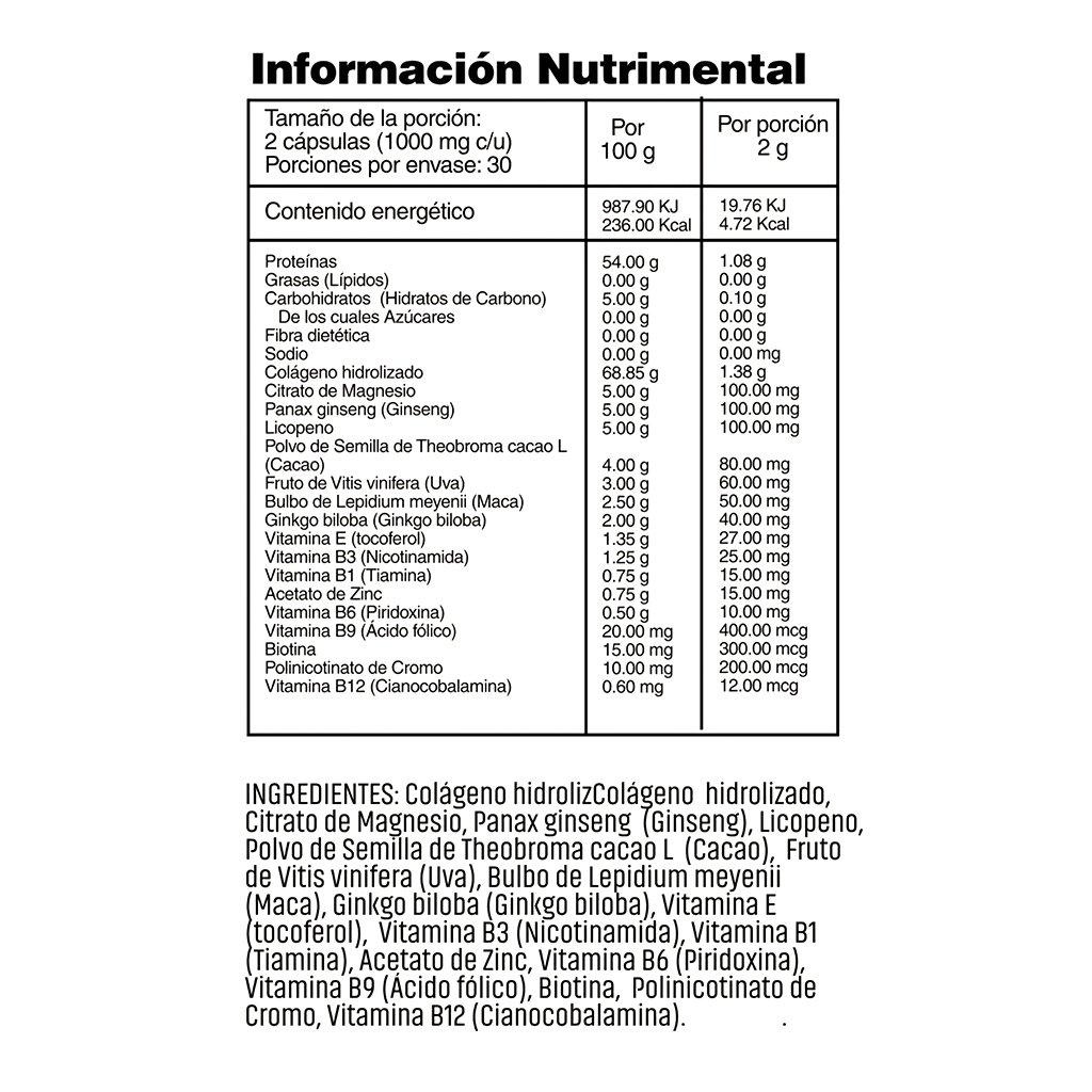 MULTIVITAMINICO HOMBRE - 60 CAPS - Image 3