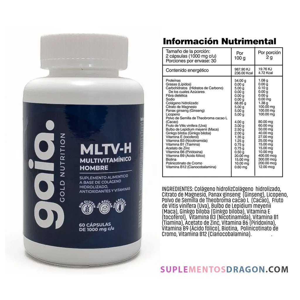 MULTIVITAMINICO HOMBRE - 60 CAPS