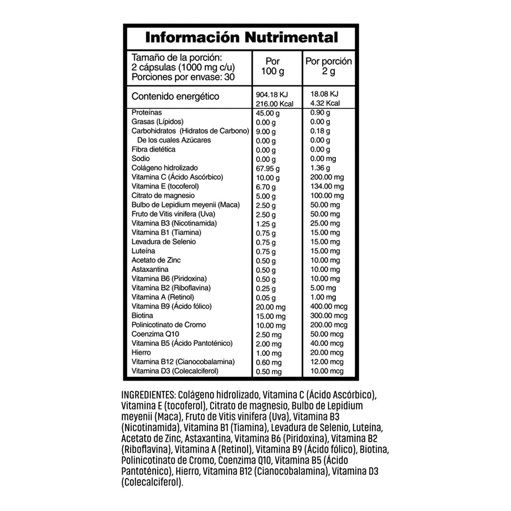 MULTIVITAMINICO MUJER - 60 CAPS - Image 3