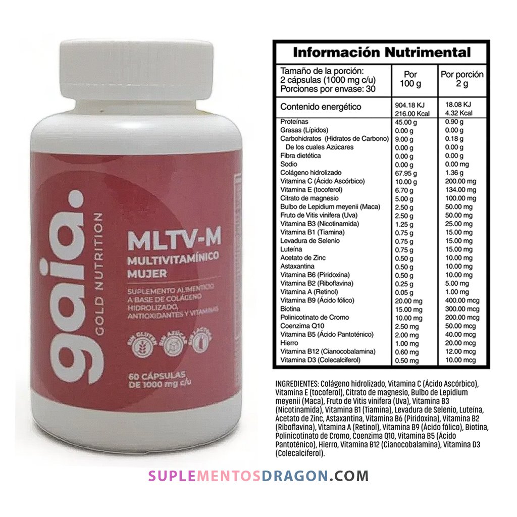 MULTIVITAMINICO MUJER - 60 CAPS