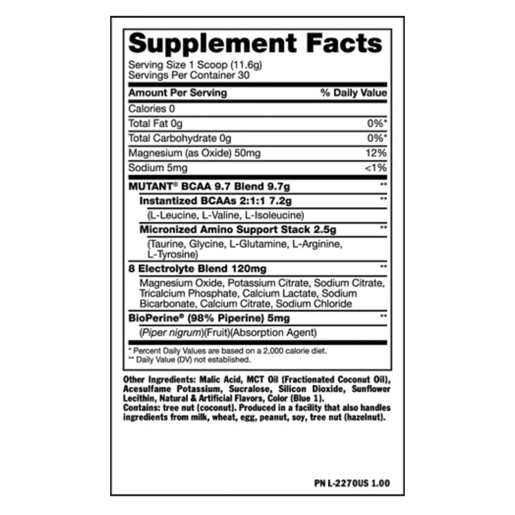 MUTANT BCAA 9.7 - 30 SERVICIOS - Image 2