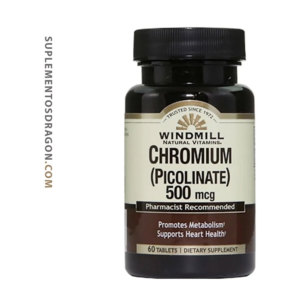 PICOLINATO DE CROMO - 500 MG 60 CT