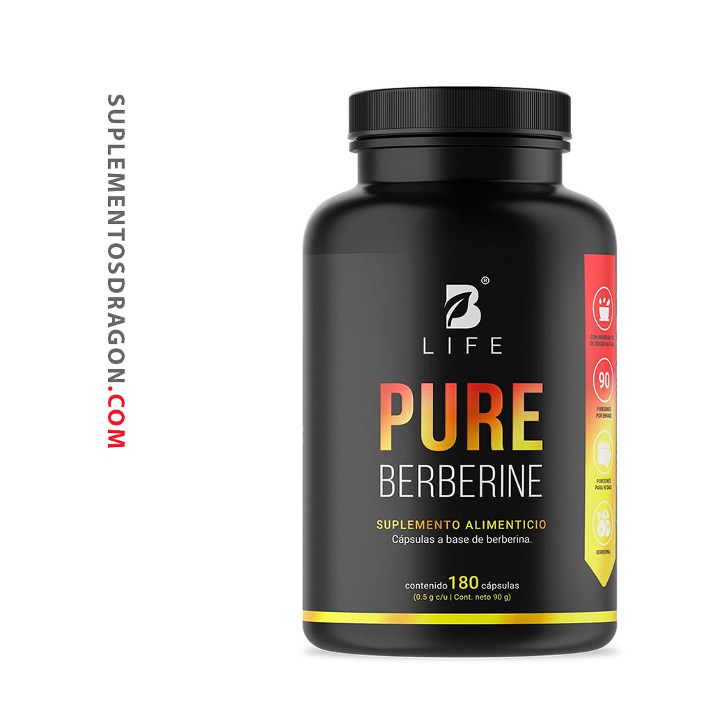 PURE BERBERINE - 180 CÁPSULAS
