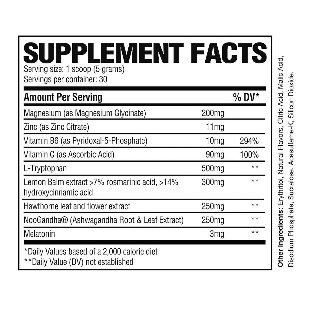 RAW SLEEP COMPLETE FORMULA - 30 SERVICIOS - Image 2