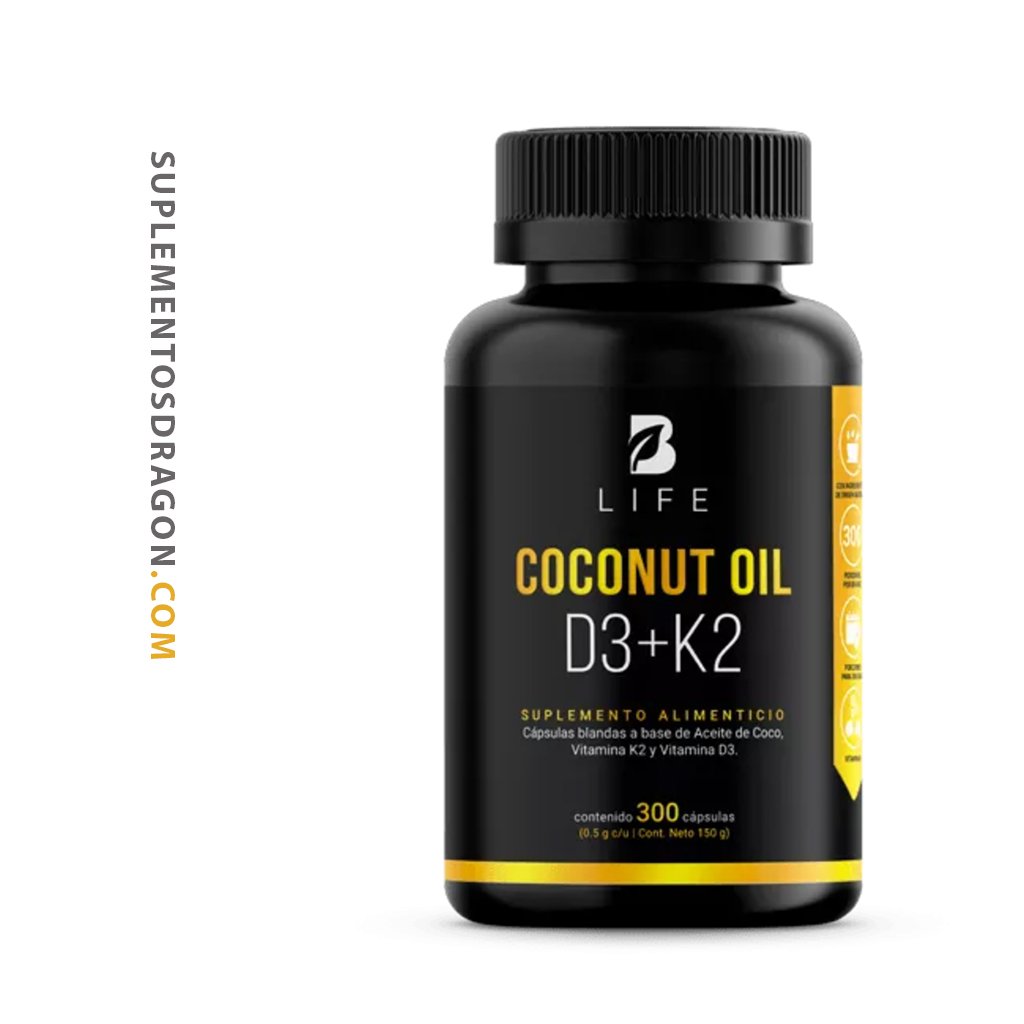 VITAMINA D3+K2 BLIFE - 300 CAPSULAS